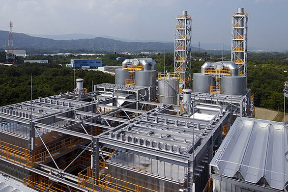 ⺠間委託による⼀般廃棄物処理