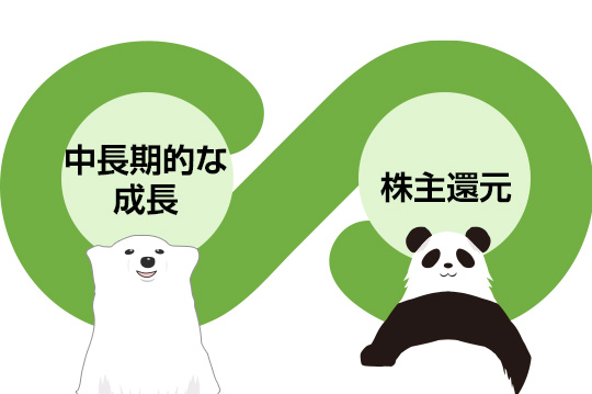 株主になっていただくと